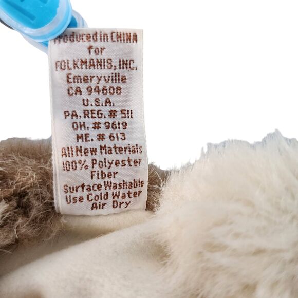 Folkmanis Folktails Brown Bunny Rabbit Plush Hand Puppet 12" Full Body Realistic - Picture 8 of 10